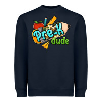 Navy pre k dude Heavyweight Sweatshirt - Jasminsmagicworld