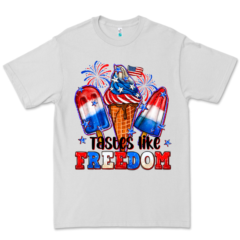 4th Of July Ice Creams Tastes Like Freedom Premium Tee by Neo Western | Teevron
