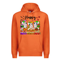Carrot happy hallothanksmas unicorns Premium Hoodie - texasbilliewilder