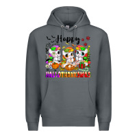 Rock happy hallothanksmas unicorns Premium Hoodie - texasbilliewilder