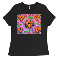 Black halloween Ladies Tee - texasbilliewilder