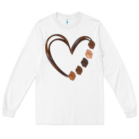 White black history melanin Long Sleeve Tee - MaliasSmallBusiness