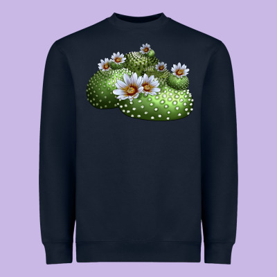 Blossfeldia Cactus Heavyweight Sweatshirt Designed By Lillyallendesigns