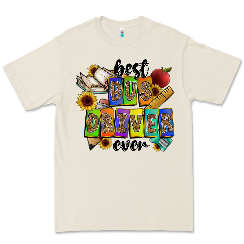 Best Bus Driver Ever Premium Tee by CowhideDigitalArt | Teevron