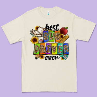 Best Bus Driver Ever Premium Tee Designed By Cowhidedigitalart