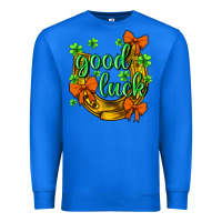 True Royal st.patricks good luck Premium Sweatshirt - NancyCooperArtShop