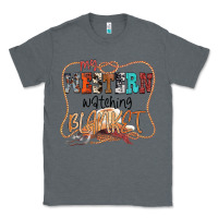 Charcoal Heather My Western Watching Blanket Classic Tee - CowhideDigitalArt