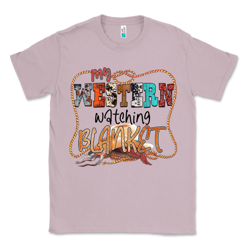 My Western Watching Blanket Classic Tee by CowhideDigitalArt | Teevron