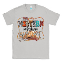 Moon Dust My Western Watching Blanket Classic Tee - CowhideDigitalArt