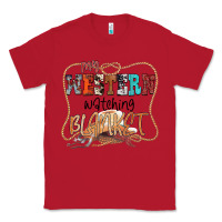 Red My Western Watching Blanket Classic Tee - CowhideDigitalArt
