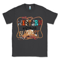 Smoke My Western Watching Blanket Classic Tee - CowhideDigitalArt