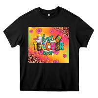 Black best teacher ever Heavy Core Tee - Zillion Design Studio