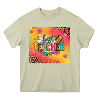 Mossy best teacher ever Heavy Core Tee - Zillion Design Studio