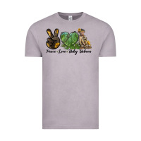 Vintage Zinc Peace Love Baby Baboon Vintage Tee - LillyAllenDesigns