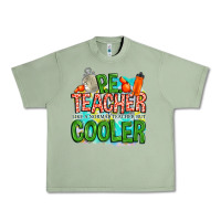 Oil Green pe teacher but cooler Urban Heavy Tee - NancyCooperArtShop