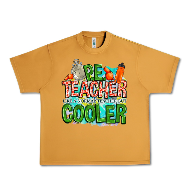 Pe Teacher But Cooler Urban Heavy Tee by NancyCooperArtShop | Teevron