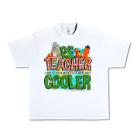 White pe teacher but cooler Urban Heavy Tee - NancyCooperArtShop