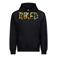 Black Inked Mama Urban Hoodie - CowCowDesign