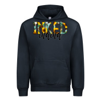 Navy Inked Mama Urban Hoodie - CowCowDesign