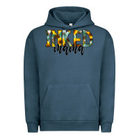 Pigment Midnight Navy Inked Mama Urban Hoodie - CowCowDesign