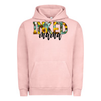 Pigment Salmon Inked Mama Urban Hoodie - CowCowDesign