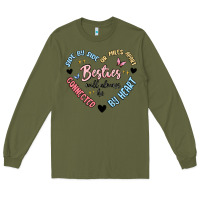 Army Green besties will always be Long Sleeve Tee - MaliasSmallBusiness