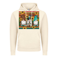 Vintage Artic western gnomes cactus sunflowers serape wooden leopard gemstone Vintage Hoodie - Artiststas