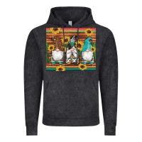 Vintage Black western gnomes cactus sunflowers serape wooden leopard gemstone Vintage Hoodie - Artiststas