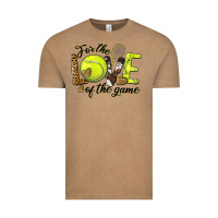 Vintage Coffee for the love of the game tennis Vintage Tee - BarkalooDesign