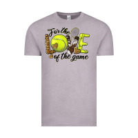 Vintage Zinc for the love of the game tennis Vintage Tee - BarkalooDesign