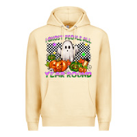 Pina Colada I ghost people all year round Premium Hoodie - NancyCooperArtShop