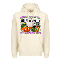 Sandshell I ghost people all year round Premium Hoodie - NancyCooperArtShop
