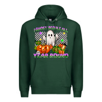 Sports Green I ghost people all year round Premium Hoodie - NancyCooperArtShop