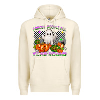 Tofu I ghost people all year round Premium Hoodie - NancyCooperArtShop