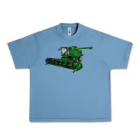 Pebble Blue Harvester Urban Heavy Tee - LillyAllenDesigns