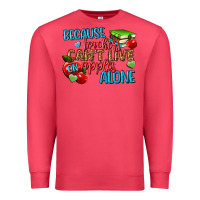 Cardinal because teachers cant live on apples alone Premium Sweatshirt - NancyCooperArtShop