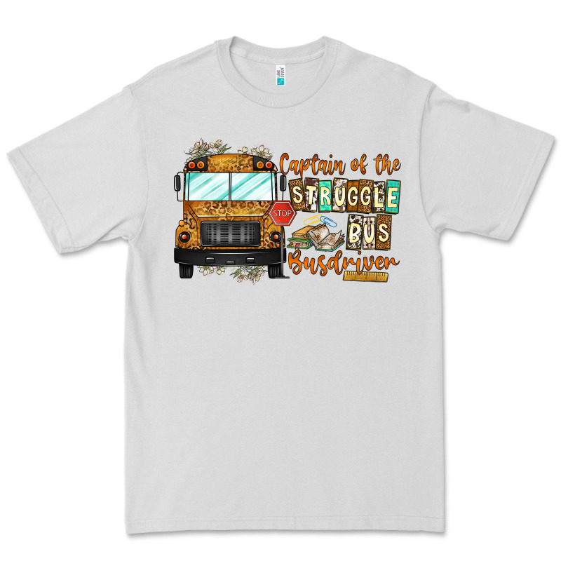 Captain Of Struggle Bus Busdrive Premium Tee by CowhideDigitalArt | Teevron