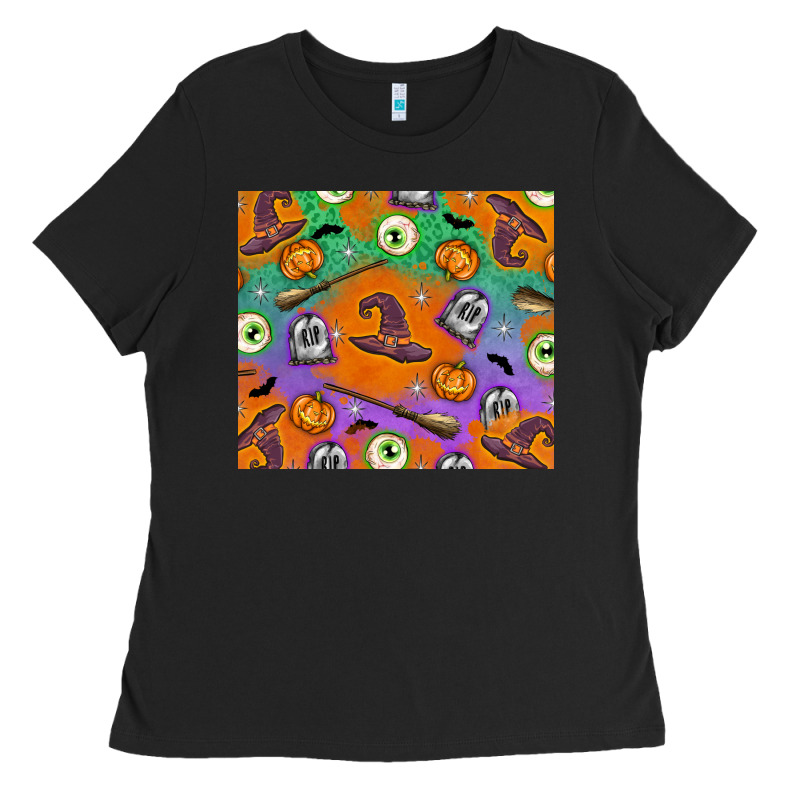 Halloween Ladies Tee by texasbilliewilder | Teevron