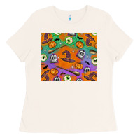 Bone halloween Ladies Tee - texasbilliewilder