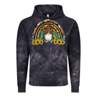 Cloud Black western gnome gemstones sunflowers rainbow Vintage Hoodie - Artiststas