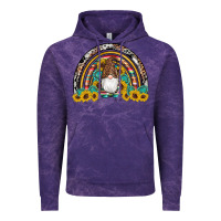 Cloud Purple western gnome gemstones sunflowers rainbow Vintage Hoodie - Artiststas