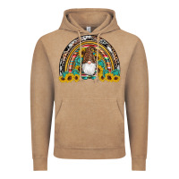 Vintage Coffee western gnome gemstones sunflowers rainbow Vintage Hoodie - Artiststas