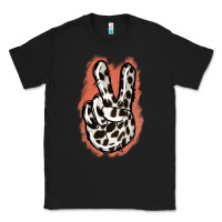Black Dalmatians Skin Peace Sign Classic Tee - Jasminsmagicworld