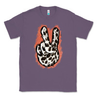 Lavender Dalmatians Skin Peace Sign Classic Tee - Jasminsmagicworld