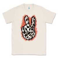 Natural Dalmatians Skin Peace Sign Classic Tee - Jasminsmagicworld