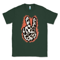 Sports Green Dalmatians Skin Peace Sign Classic Tee - Jasminsmagicworld