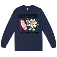 Navy here's to another year of pretending i know what i Long Sleeve Tee - MaliasSmallBusiness
