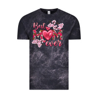Cloud Black best mom ever Vintage Tee - NancyCooperArtShop