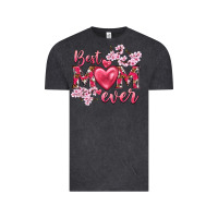 Vintage Black best mom ever Vintage Tee - NancyCooperArtShop