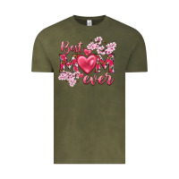 Vintage Olive best mom ever Vintage Tee - NancyCooperArtShop